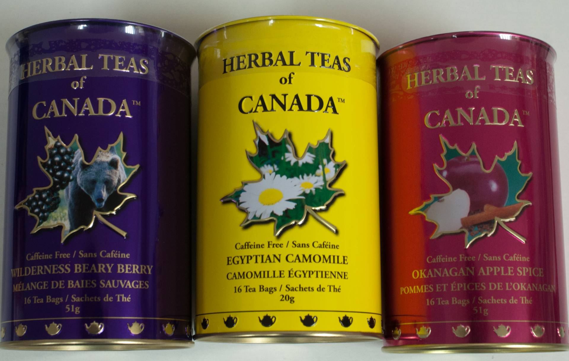 Tea Boxes & Herbal Teas of Canada - Candies of Merritt