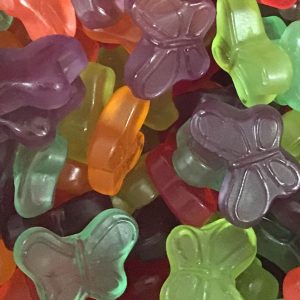 gummy butterfly candies