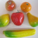seasonal marzipan fruits