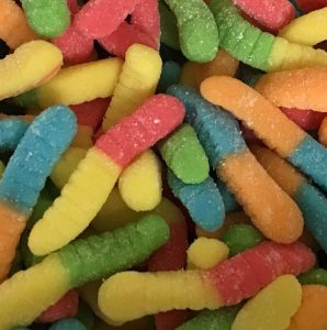 Sour Gummy Worms candy