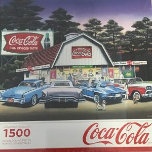 Night on the Town Coca Cola Puzzle