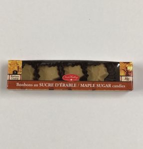 maple sugar candies 5 pieces