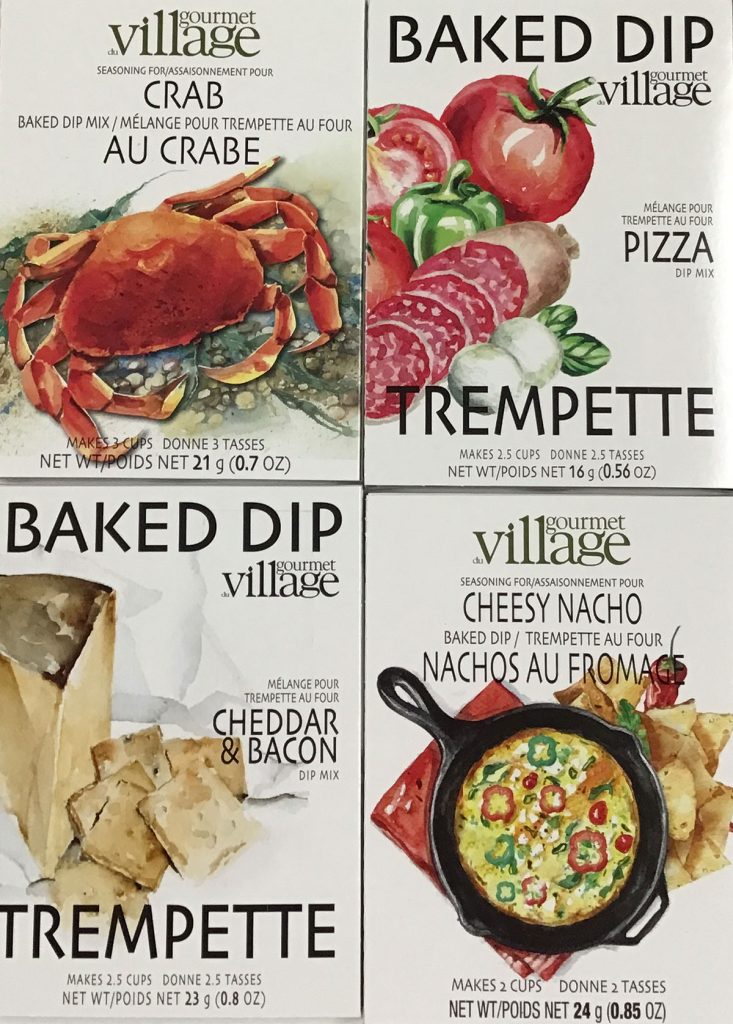 Gourmet du Village baked dips