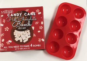 Candy Cane Hot Chocolate Bomb Kit