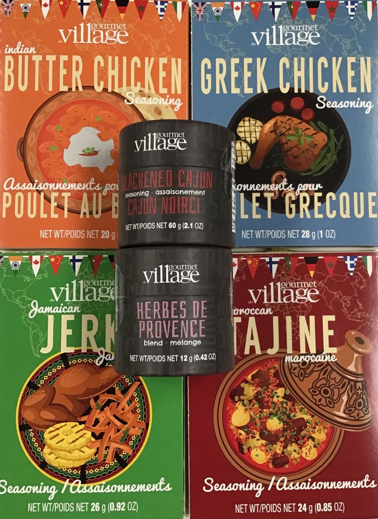 Gourmet Village Recipe Seasonings