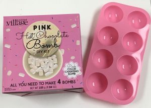 Pink Hot Chocolate Bomb Kit