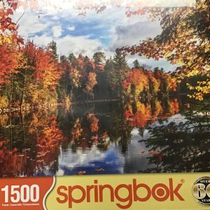 Autumn Lake 1500 Piece Springbok Puzzle