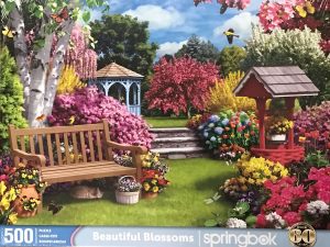 Beautiful Blossoms 500 Piece Springbok Puzzle