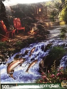 The Fishing Hole 500 Piece Springbok Puzzle