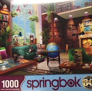 The Library 1000 Piece Springbok Puzzle
