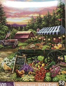 Fruit Stand 500 Piece Puzzle