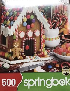 Gingerbread House 500 Piece Puzzle