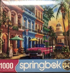 Havana Sunset 1000 Piece Puzzle