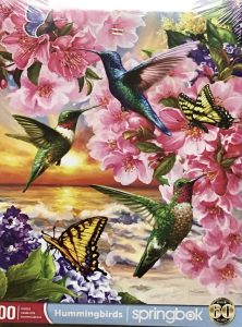 Hummingbirds 500 Piece Puzzle