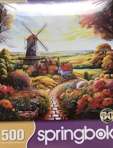 Windmill on the Farm 500 Piece Puzzle